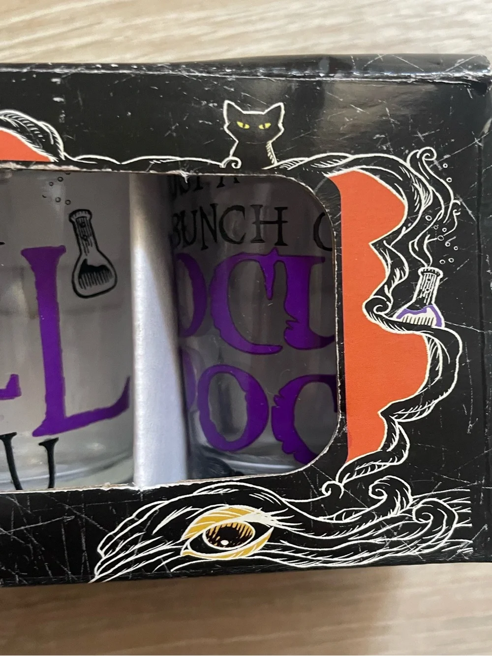 Disney Hocus Pocus Glassware Set (4)